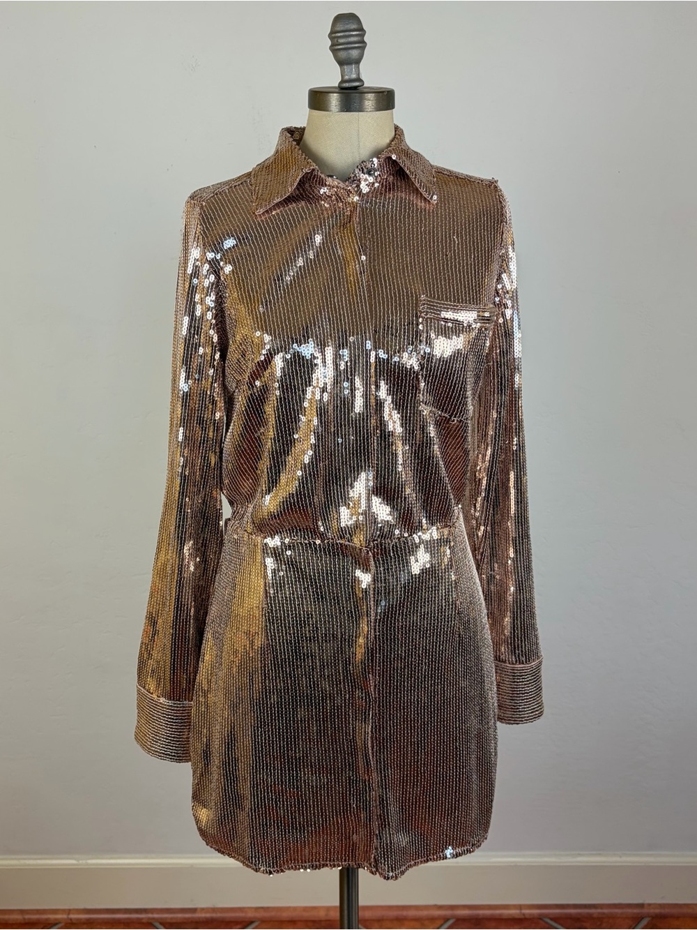 Free People Sophie Sequin Mini Dress - Picture 2 of 10